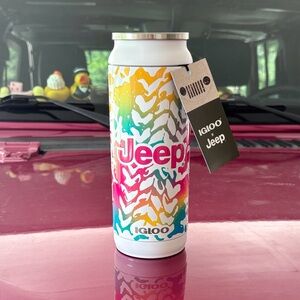 NWT Jeep x Igloo Brights Can Tumbler